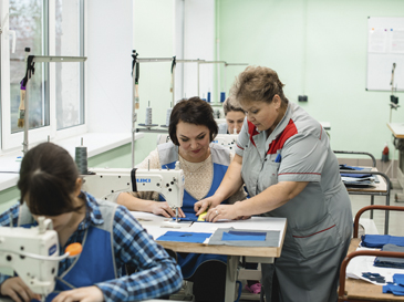 На швейной фабрике "БИСЕР" в г. Вичуга открыт учебный класс! 